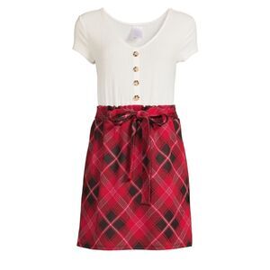 NWT No Boundaries Juniors paperbag Waist Dress Size XL